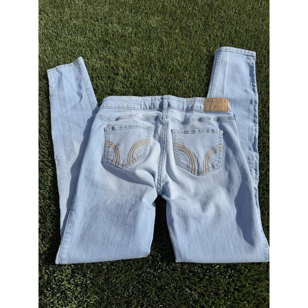 Hollister High Rise Super Skinny Jeans Light Blue 25x31 - Picture 3 of 6